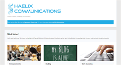 Desktop Screenshot of haelix.com