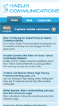 Mobile Screenshot of haelix.com